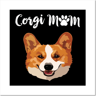 Corgi Mom (277) Posters and Art